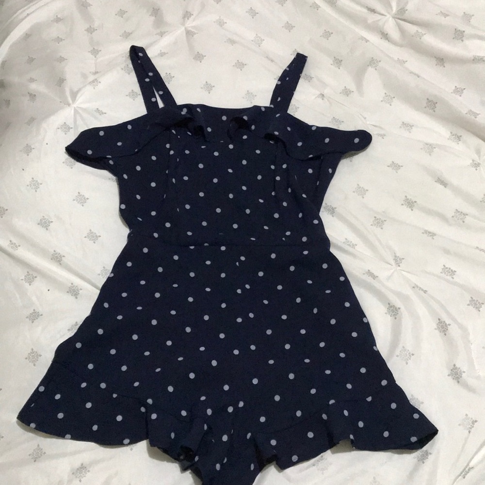 Pooka dot romper